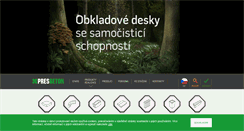 Desktop Screenshot of presbeton.cz